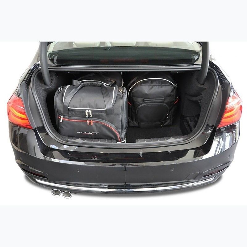 KJUST BMW 3 Limousine 2011-2018 set sac de portbagaj 4 buc negru 14