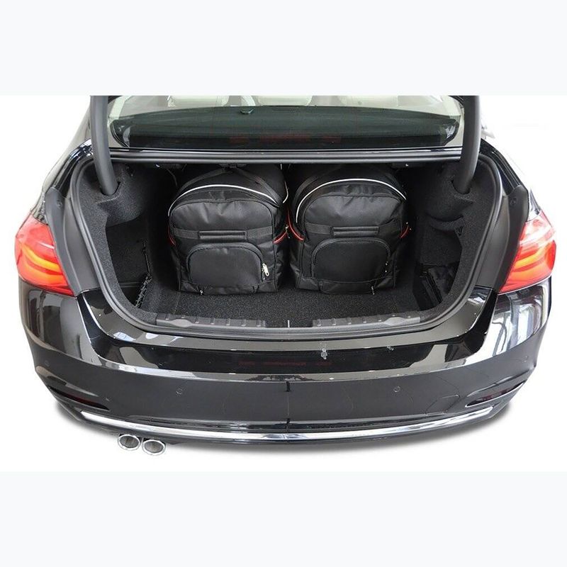 KJUST BMW 3 Limousine 2011-2018 set sac de portbagaj 4 buc negru 15