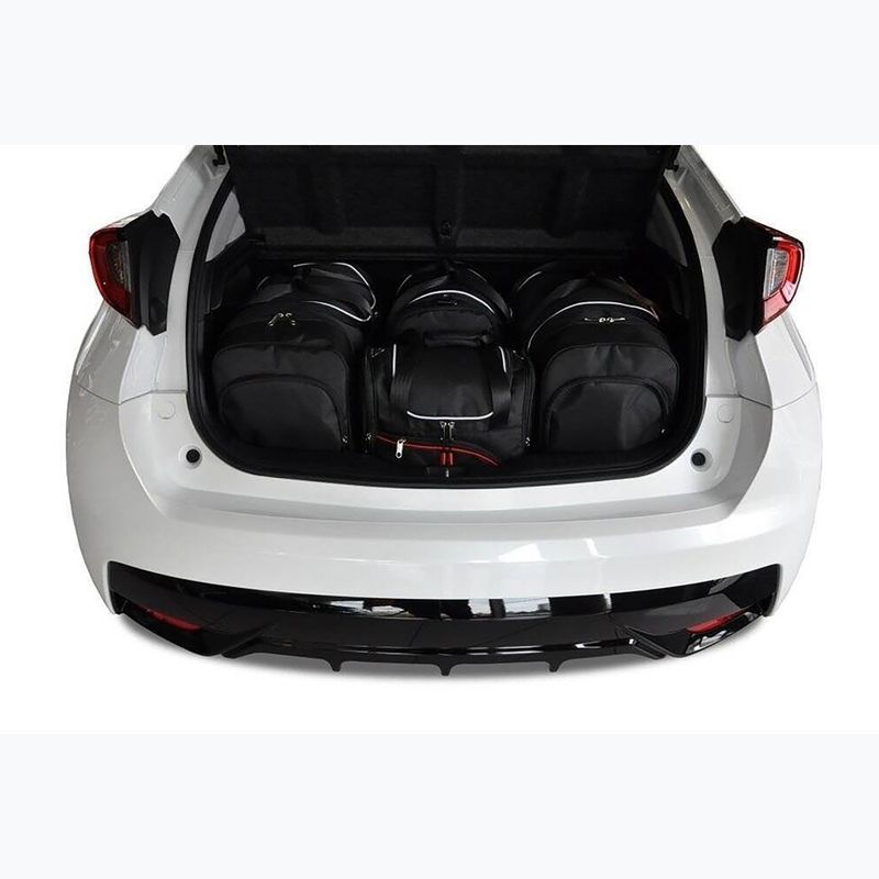 Set de genți pentru portbagaj KJUST Honda Civic Hatchback 2012-2017 4 buc. black 14
