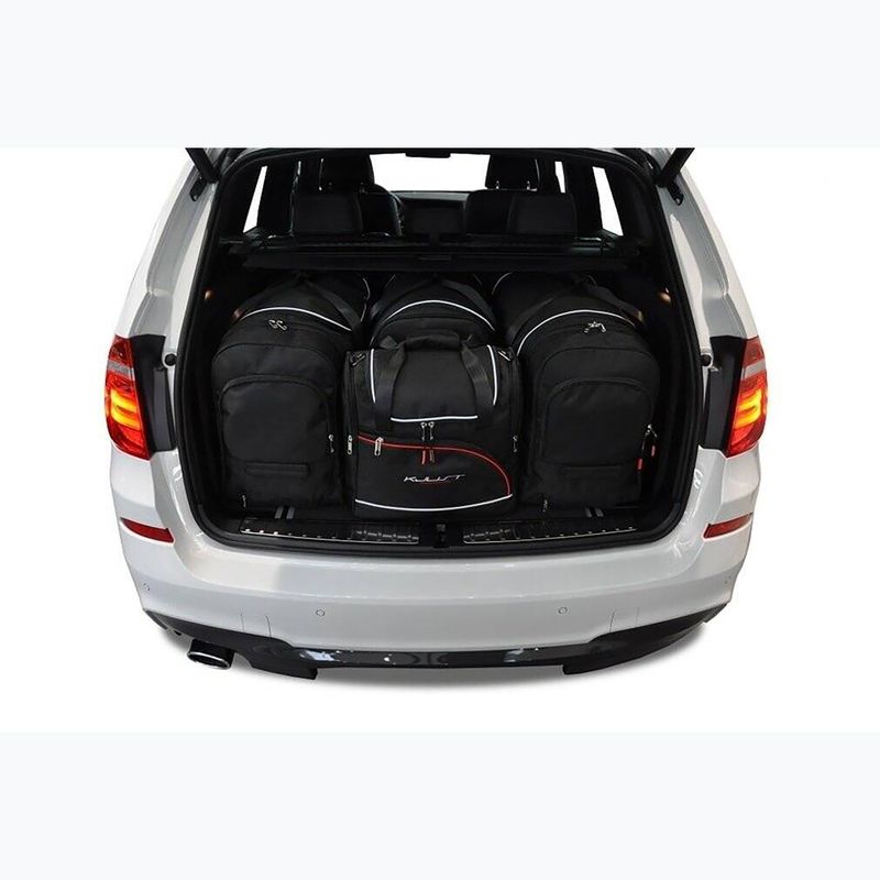KJUST BMW X3 set geantă portbagaj 2010-2017 4 buc negru 14