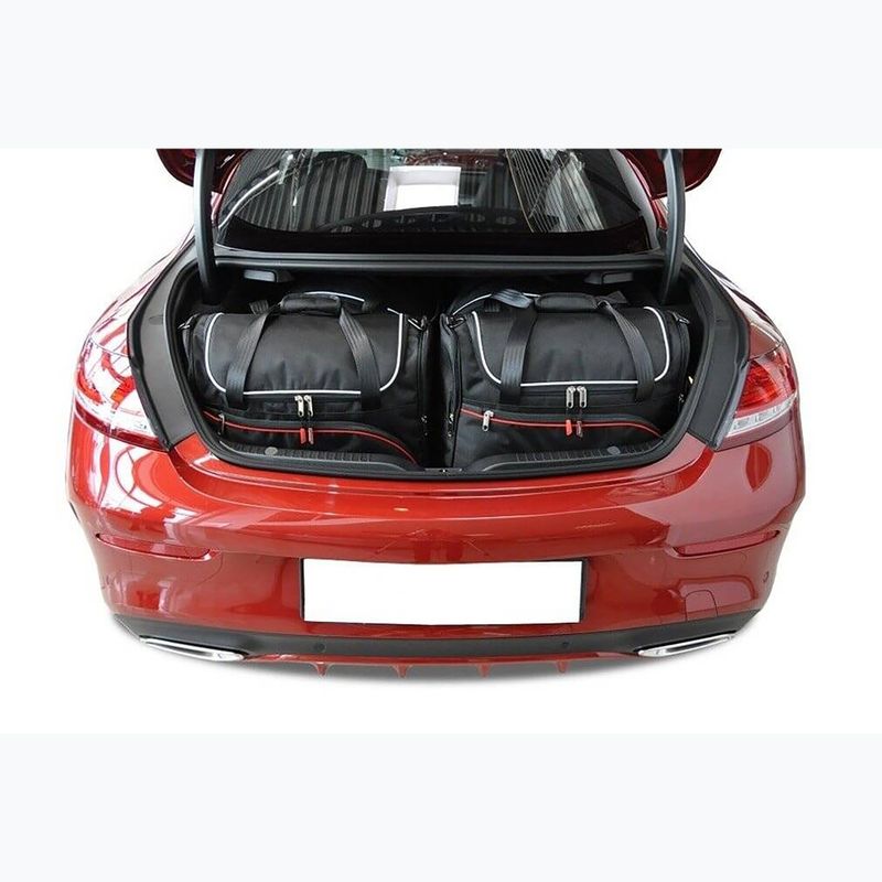 Set de genți pentru portbagaj KJUST Mercedes-Benz C Coupe 2014-2021 4 buc. negru 12