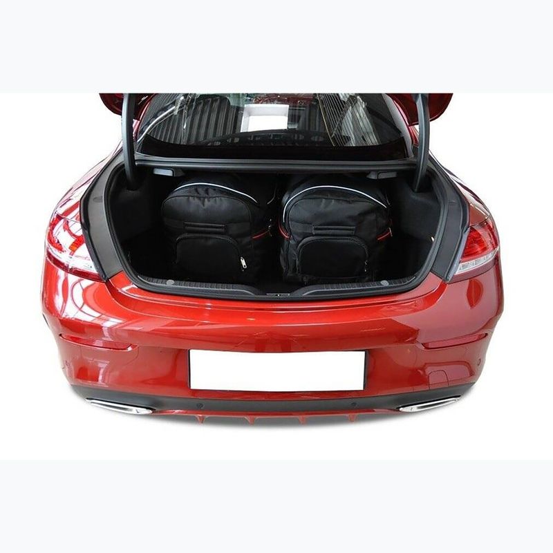 Set de genți pentru portbagaj KJUST Mercedes-Benz C Coupe 2014-2021 4 buc. negru 13