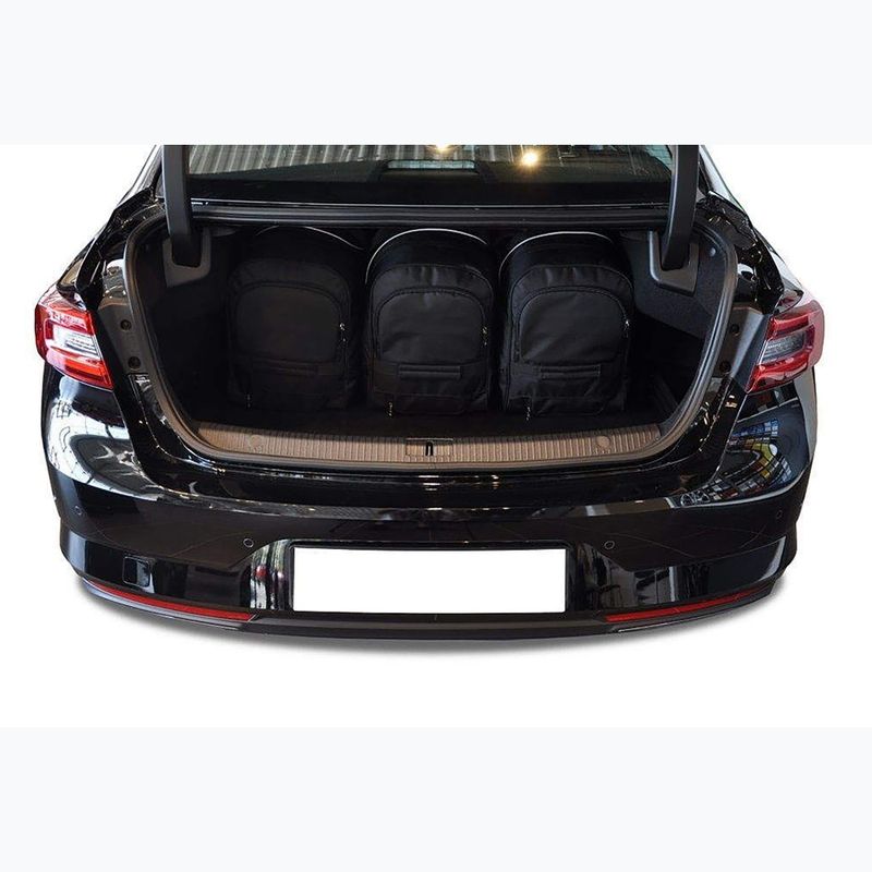KJUST Renault Talisman Limousine bagaje compartiment sac set 2015-2022 5 buc negru. 16