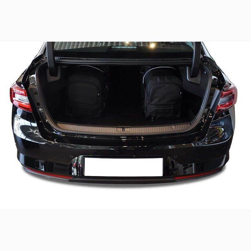KJUST Renault Talisman Limousine bagaje compartiment sac set 2015-2022 5 buc negru. 17
