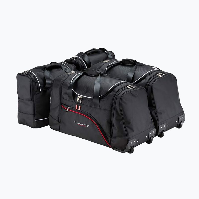 KJUST BMW 6 Gran Coupe 2012-2018 sac de portbagaj set 4 buc negru 2