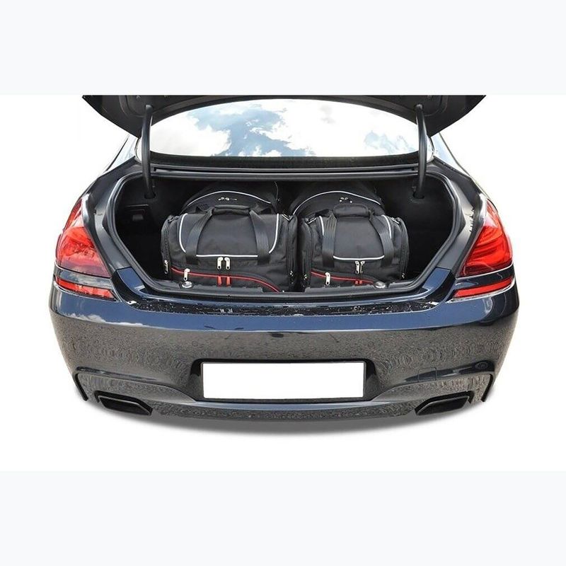 KJUST BMW 6 Gran Coupe 2012-2018 sac de portbagaj set 4 buc negru 18