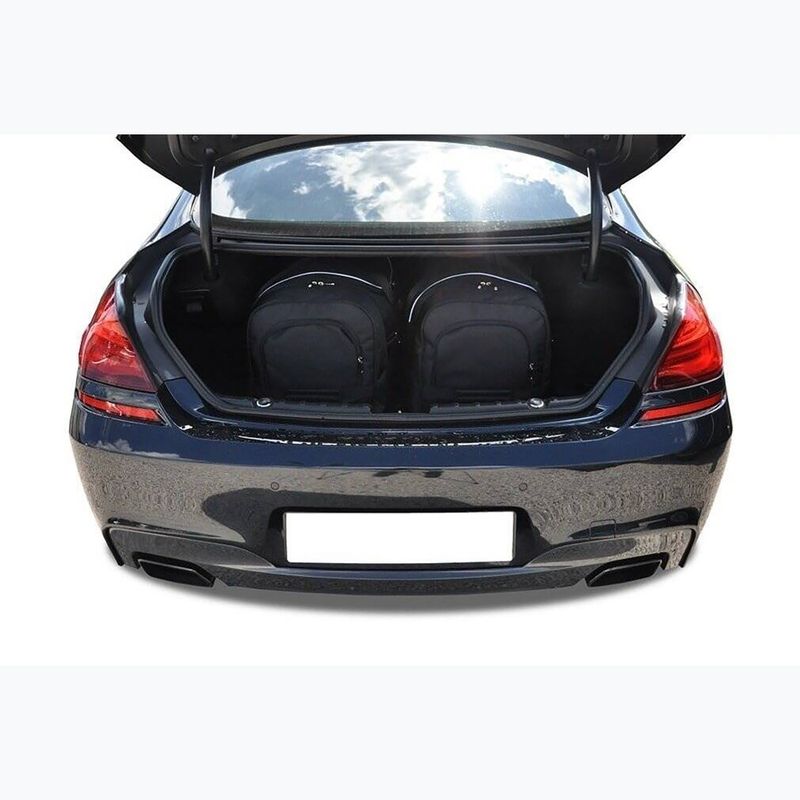 KJUST BMW 6 Gran Coupe 2012-2018 sac de portbagaj set 4 buc negru 19