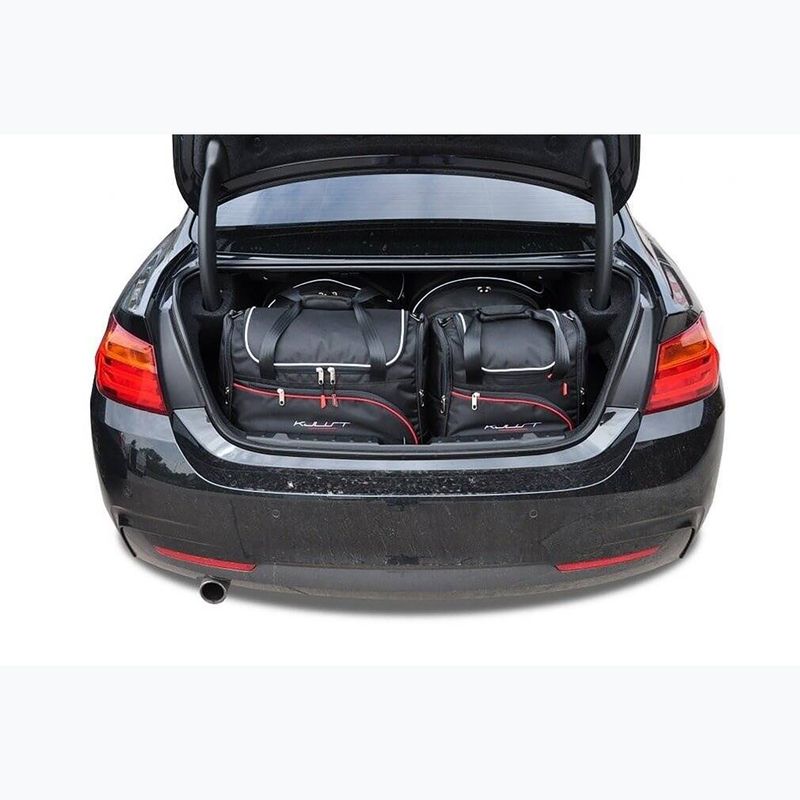 KJUST BMW 4 Coupe set geantă portbagaj 2013-2020 4 buc negru 18
