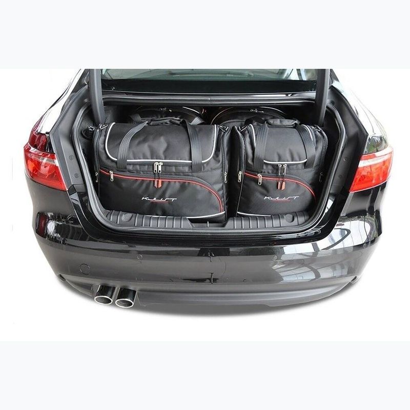 Set de genți pentru portbagaj KJUST Jaguar Xf Limousine 2015-2020 4 buc. black 16