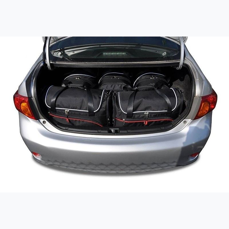 KJUST Toyota Corolla Limousine 2007-2014 sac de compartiment bagaje set 5 buc negru. 13