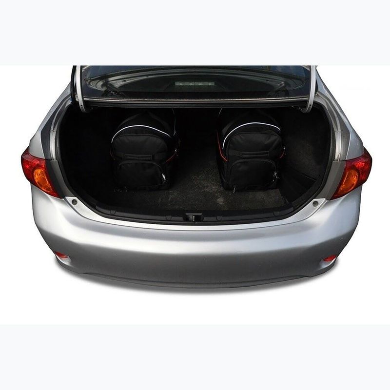 KJUST Toyota Corolla Limousine 2007-2014 sac de compartiment bagaje set 5 buc negru. 19