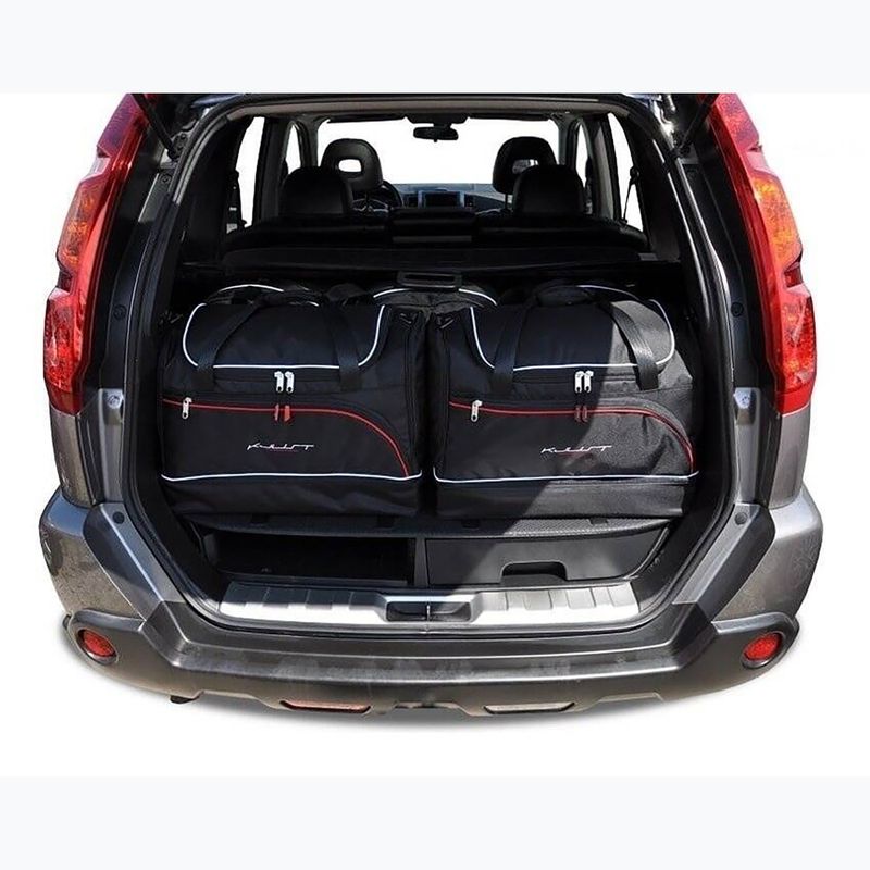 KJUST Nissan X-Trail 2007-2014 set sac pentru compartimentul de bagaje 5 buc negru. 12