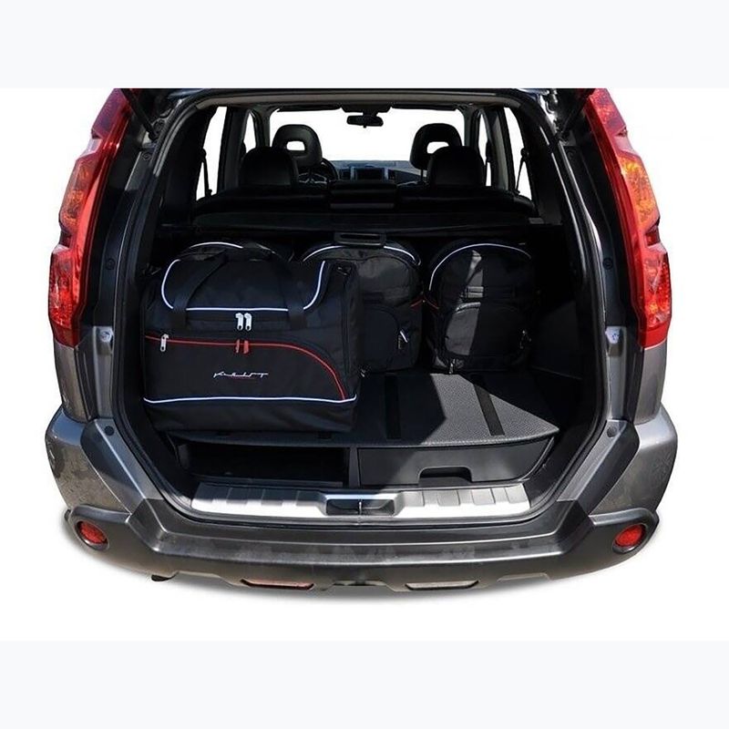 KJUST Nissan X-Trail 2007-2014 set sac pentru compartimentul de bagaje 5 buc negru. 13