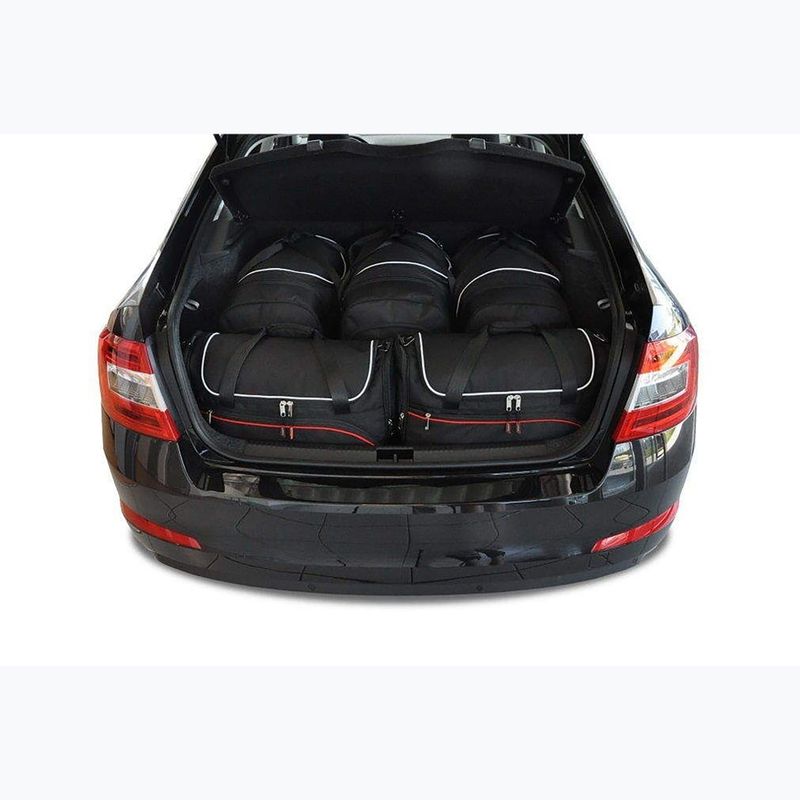 KJUST Skoda Octavia Liftback set geantă portbagaj 2013-2020 5 buc negru. 12