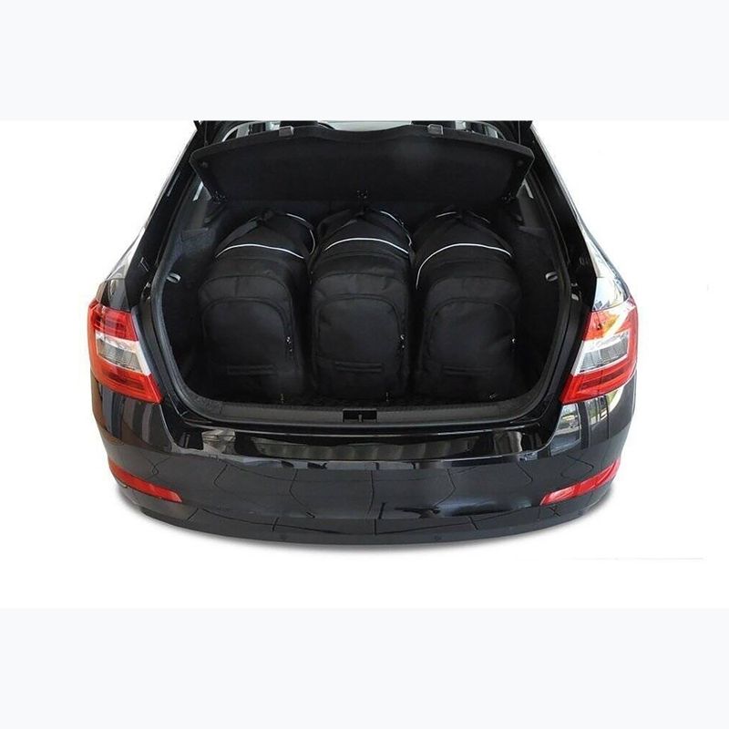 KJUST Skoda Octavia Liftback set geantă portbagaj 2013-2020 5 buc negru. 14