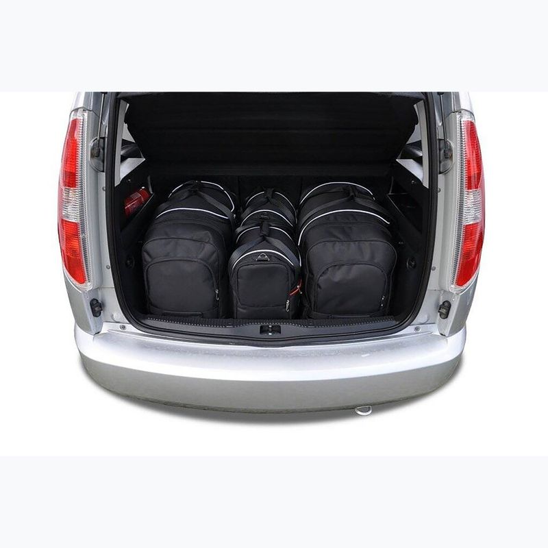 KJUST Skoda Roomster set geantă portbagaj 2006-2015 4 buc negru. 12