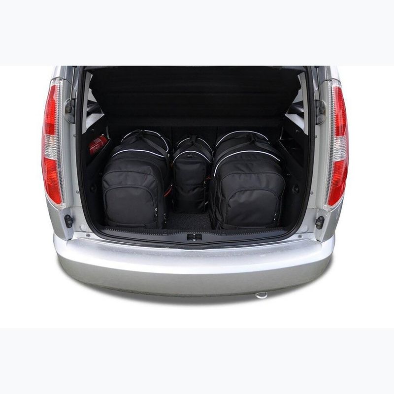 KJUST Skoda Roomster set geantă portbagaj 2006-2015 4 buc negru. 13