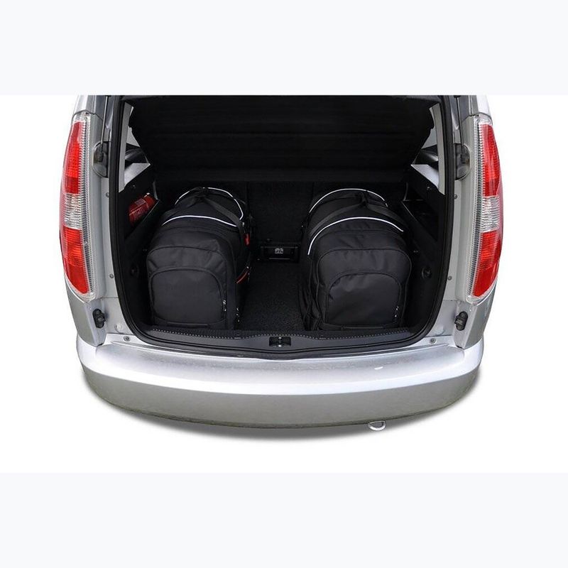 KJUST Skoda Roomster set geantă portbagaj 2006-2015 4 buc negru. 14