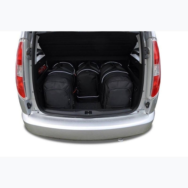 KJUST Skoda Roomster set geantă portbagaj 2006-2015 4 buc negru. 13