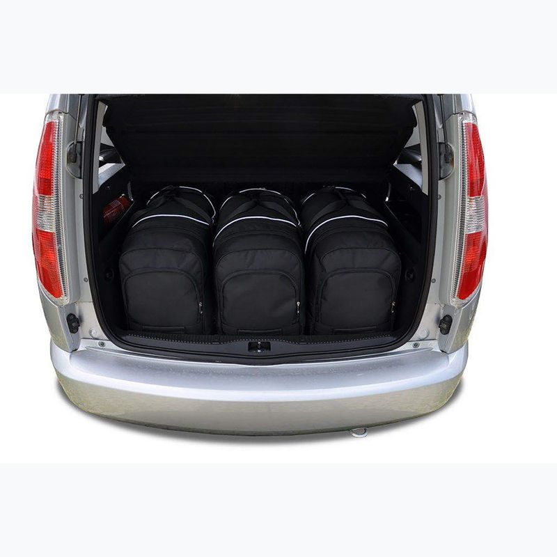 KJUST Skoda Roomster set sac portbagaj 2006-2015 3 buc negru. 10