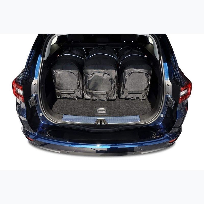 KJUST Renault Talisman Grandtour bagaje compartiment sac set 2015-2022 5 buc. negru 15