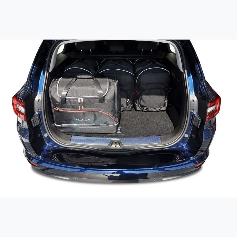 KJUST Renault Talisman Grandtour bagaje compartiment sac set 2015-2022 5 buc negru. 12