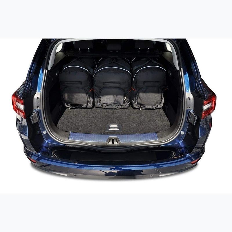 KJUST Renault Talisman Grandtour bagaje compartiment sac set 2015-2022 5 buc negru. 13