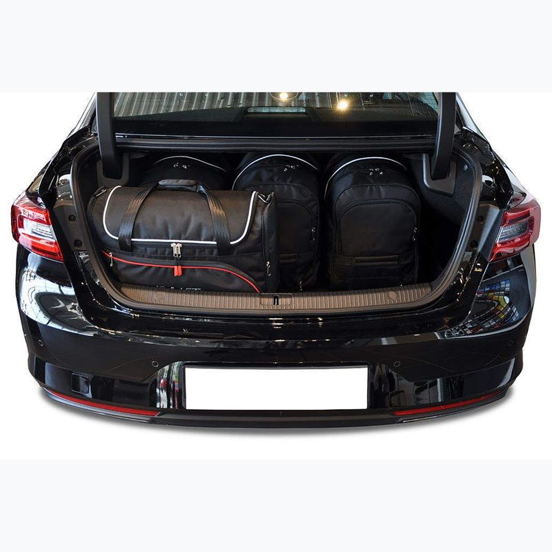 KJUST Renault Talisman Limousine bagaje compartiment sac set 2015-2022 5 buc negru. 13