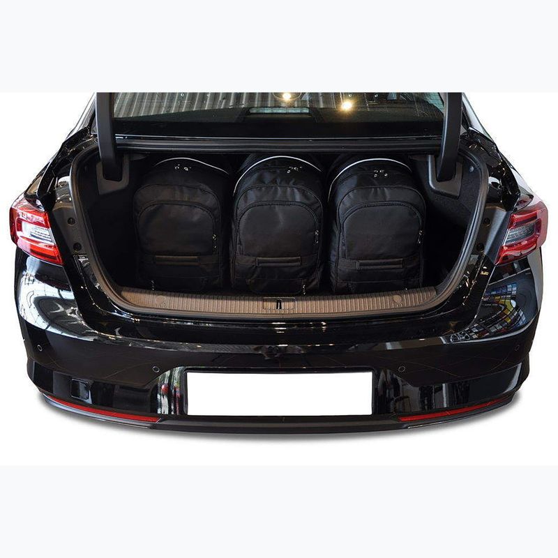 KJUST Renault Talisman Limousine bagaje compartiment sac set 2015-2022 5 buc negru. 14