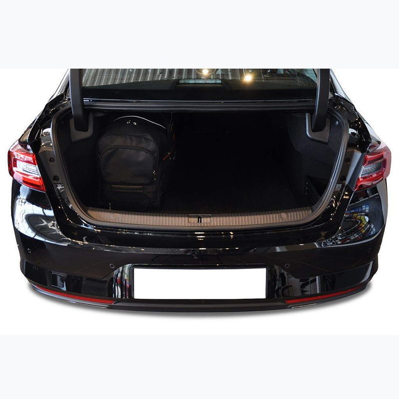 KJUST Renault Talisman Limousine bagaje compartiment sac set 2015-2022 5 buc negru. 16