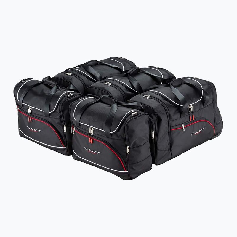 KJUST set de saci pentru compartimentul de bagaje Renault Fluence Limousine 2009-2016 5 buc negru.