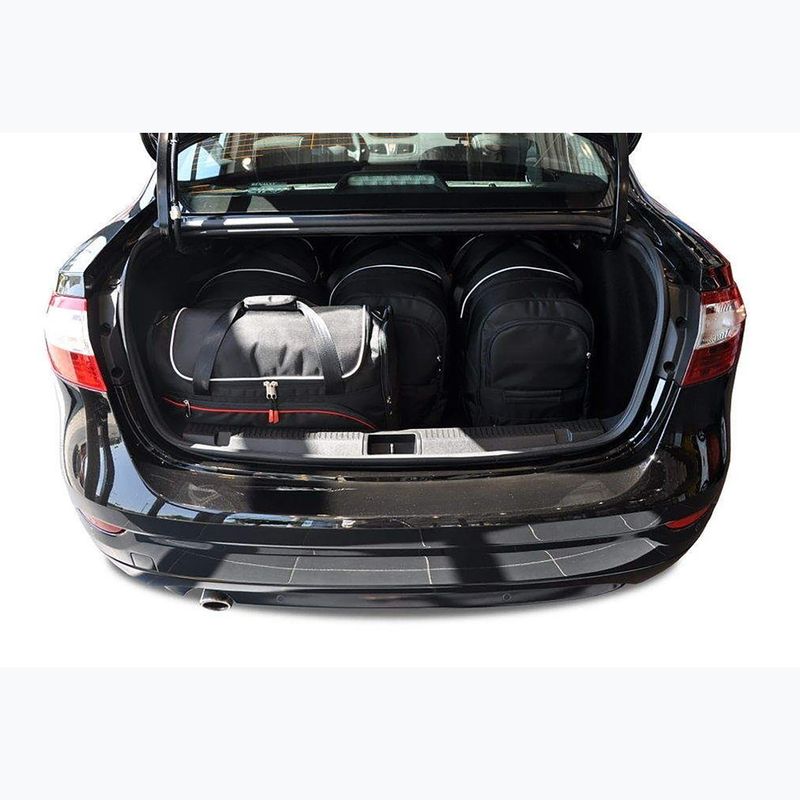 KJUST set de saci pentru compartimentul de bagaje Renault Fluence Limousine 2009-2016 5 buc negru. 13