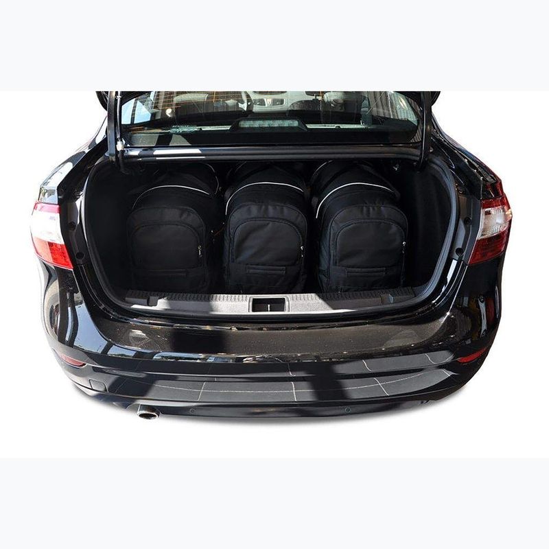 KJUST set de saci pentru compartimentul de bagaje Renault Fluence Limousine 2009-2016 5 buc negru. 14