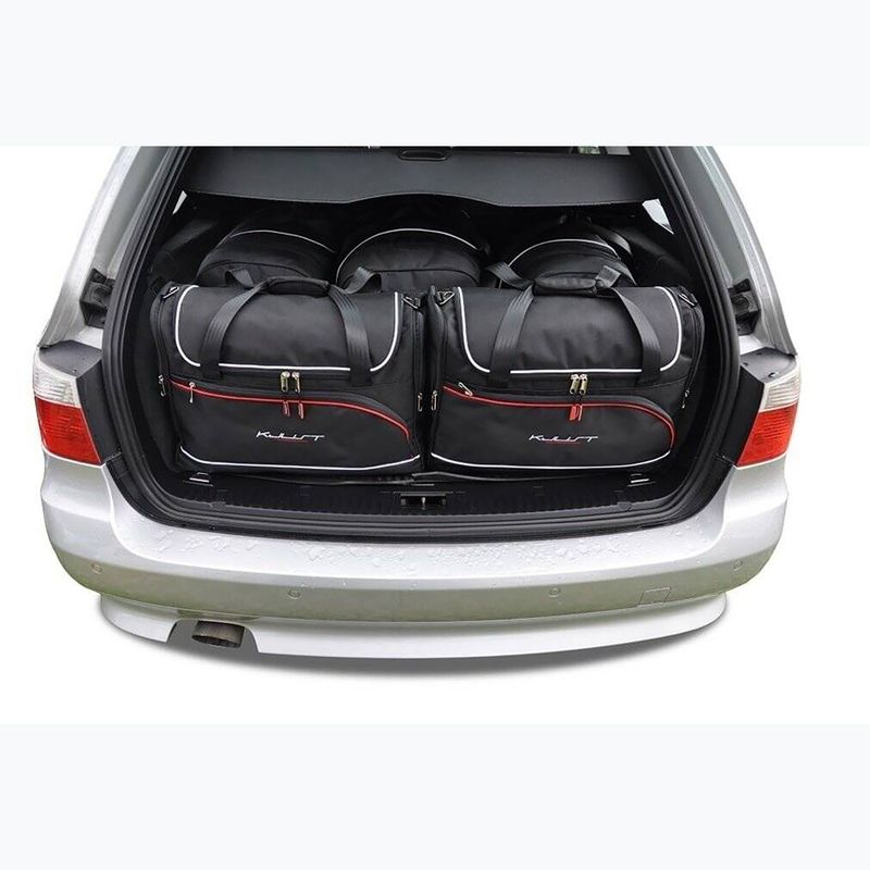 KJUST BMW 5 Touring set geantă portbagaj 2003-2010 5 buc negru 14