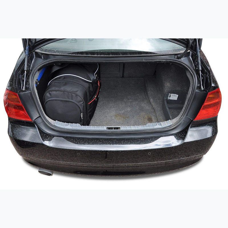 KJUST BMW 3 Limousine 2004-2013 set de 4 pungi pentru compartimentul de bagaje negru 18
