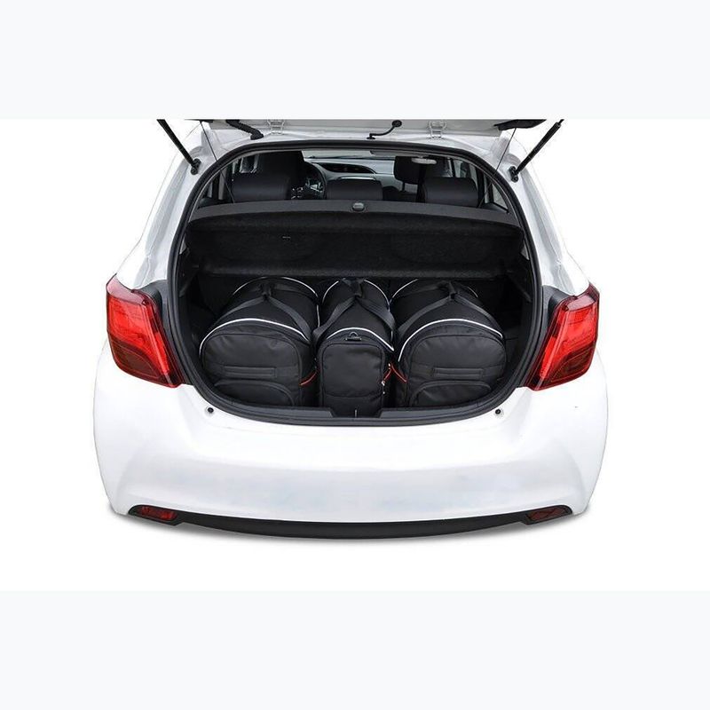 Set de genți pentru portbagaj KJUST Toyota Yaris 2011-2020 3 buc. negru 14