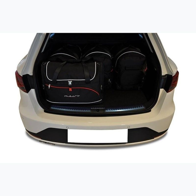 KJUST set geantă portbagaj Seat Leon ST 2013-2020 5 buc. negru 14