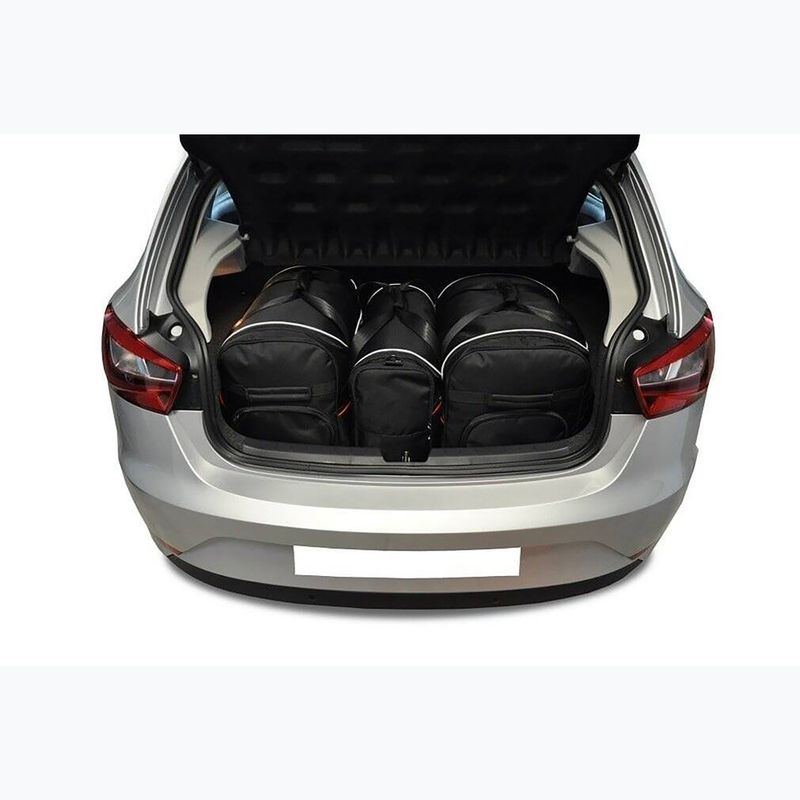 Set geantă portbagaj KJUST Seat Ibiza Hatchback 2008-2017 3 buc negru. 11