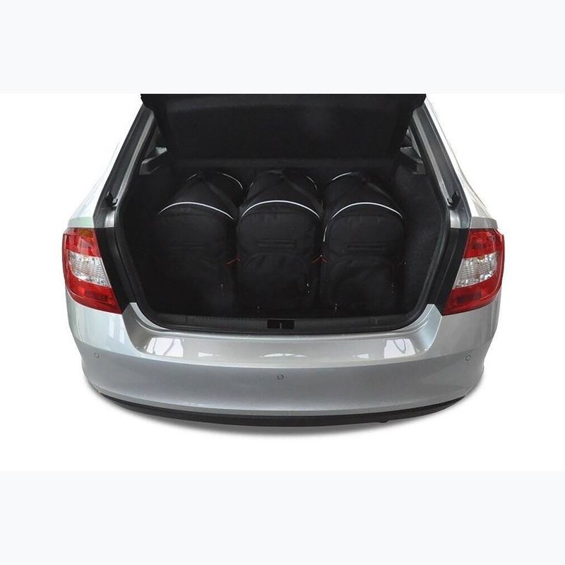 KJUST Skoda Rapid Liftback set de pungi pentru compartimentul de bagaje 2012-2019 5 buc negru. 14