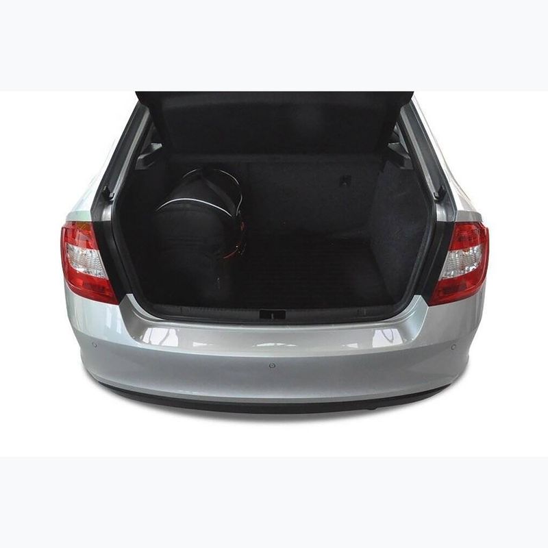 KJUST Skoda Rapid Liftback set de pungi pentru compartimentul de bagaje 2012-2019 5 buc negru. 16