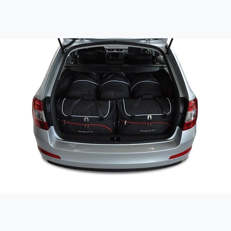 KJUST Skoda Octavia Combi 2013-2020 set de saci de portbagaj 5 buc negru. 11