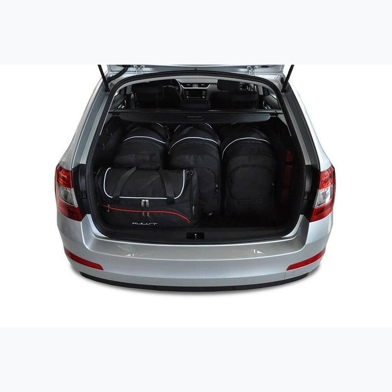 KJUST Skoda Octavia Combi 2013-2020 set de saci de portbagaj 5 buc negru. 12