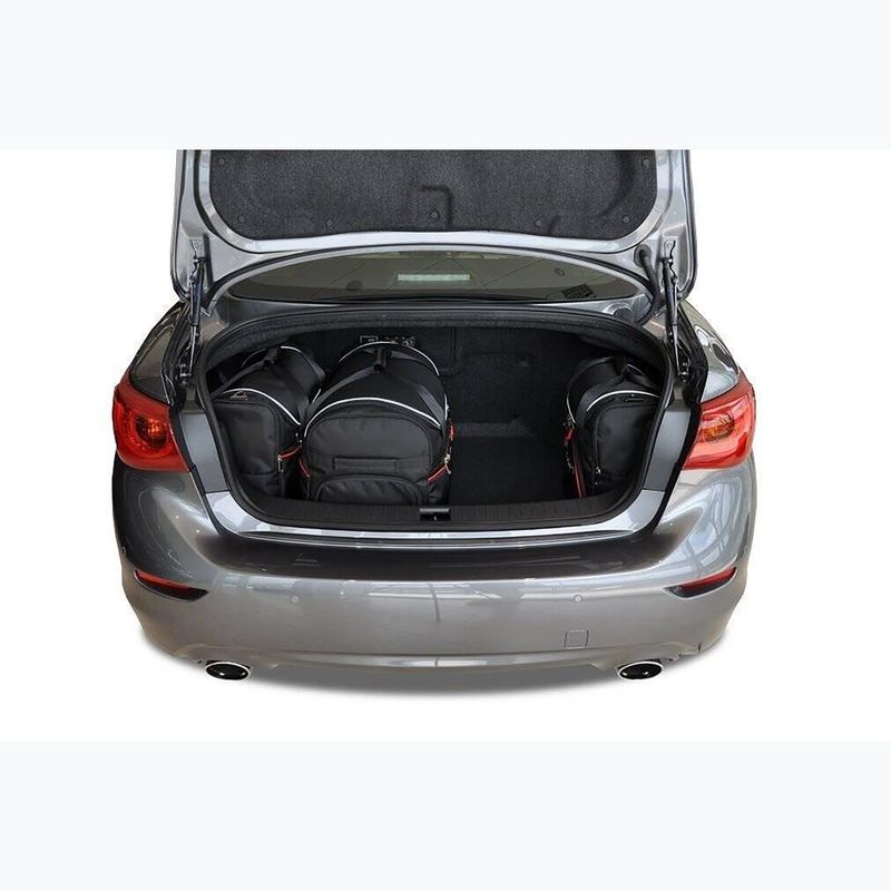 Set de genți pentru portbagaj KJUST Infiniti Q50 Hybrid 2013-2017 4 buc. black 16