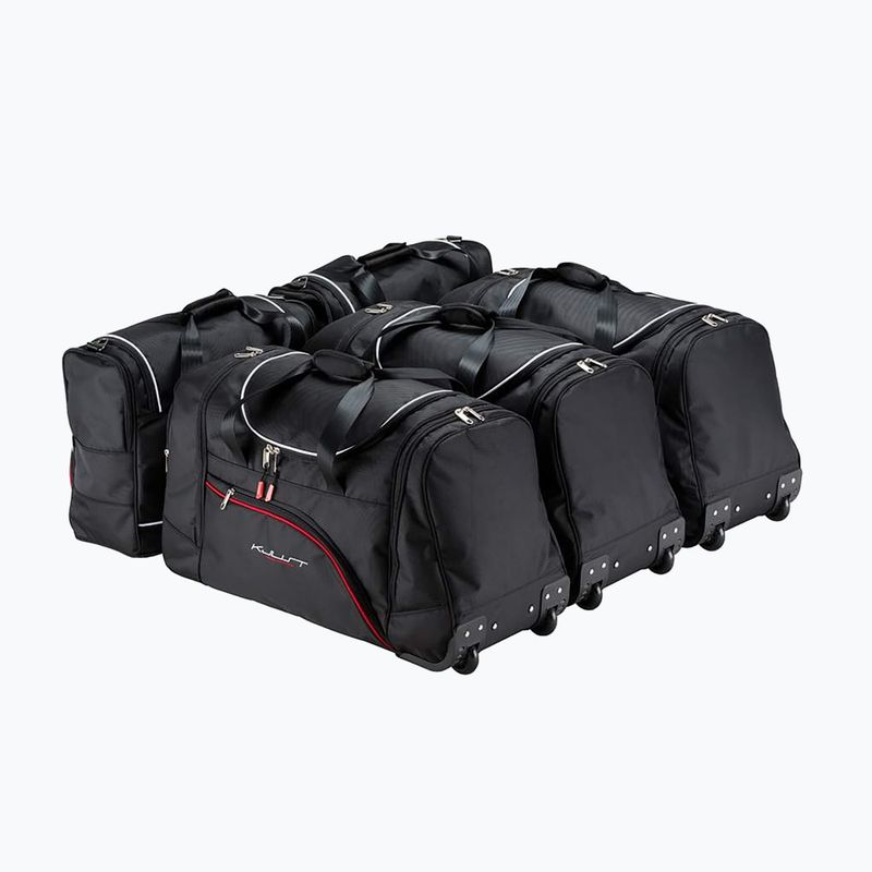 KJUST Nissan X-Trail 2007-2014 set sac pentru compartimentul de bagaje 5 buc negru. 2