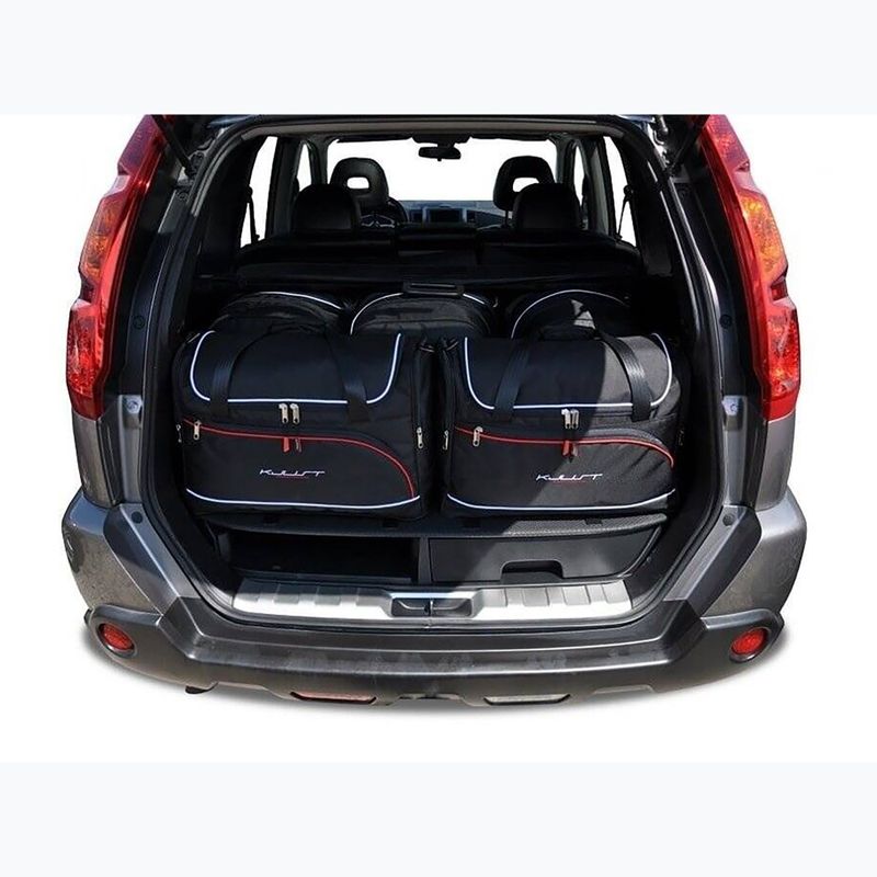 KJUST Nissan X-Trail 2007-2014 set sac pentru compartimentul de bagaje 5 buc negru. 13