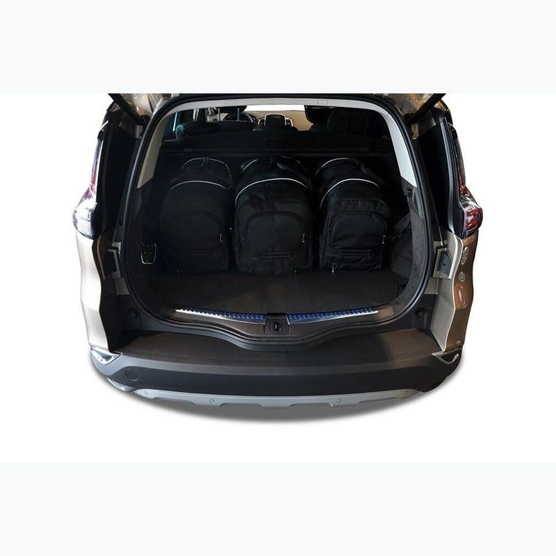 KJUST Renault Espace 2014-2021 set sac pentru compartimentul de bagaje 5 buc negru. 13