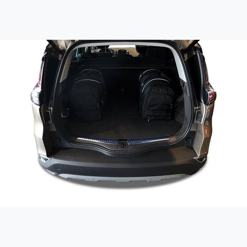 KJUST Renault Espace 2014-2021 set sac pentru compartimentul de bagaje 5 buc negru. 14