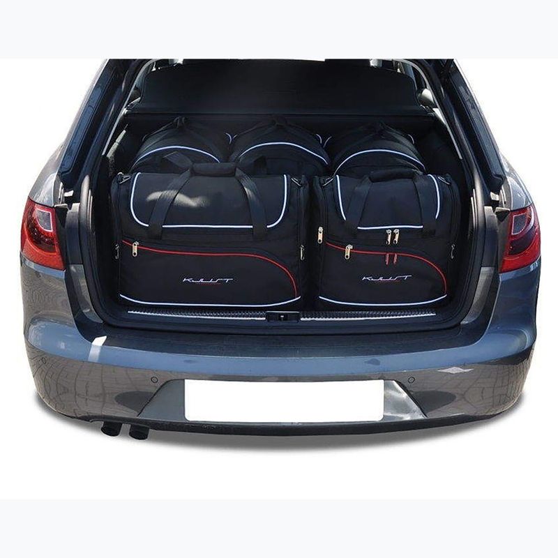 KJUST Seat Exeo ST 2009-2013 set sac pentru compartimentul de bagaje 5 buc. negru 12