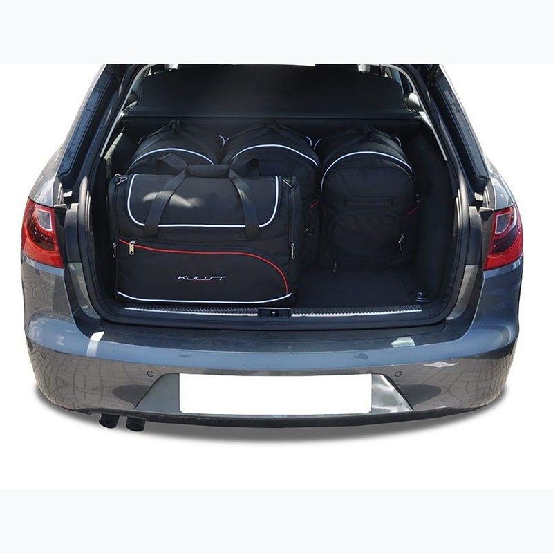 KJUST Seat Exeo ST 2009-2013 set sac pentru compartimentul de bagaje 5 buc. negru 13