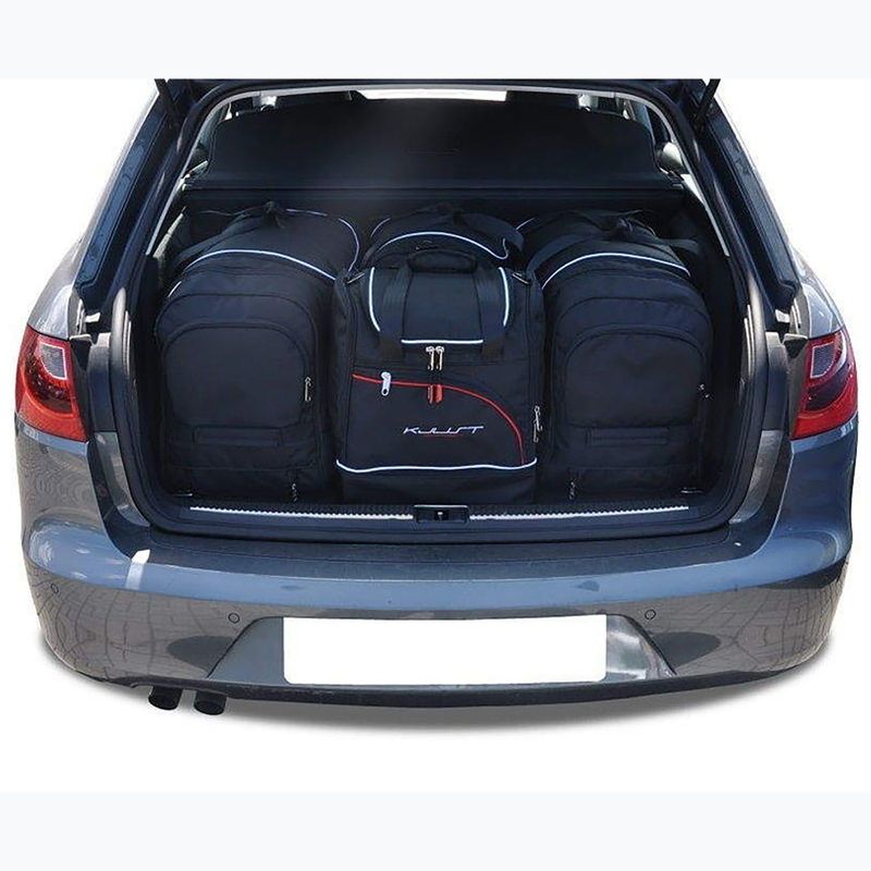 KJUST set geantă portbagaj Seat Exeo ST 2009-2013 4 buc. negru 12